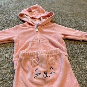 Terry Cloth Matching Set (Kitty edition!)